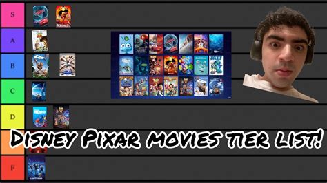 ALL GOATED! DISNEY PIXAR MOVIES TIER LIST!!! - YouTube