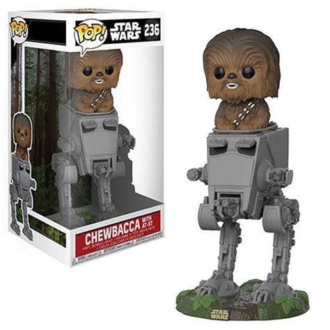 Funko Pop! Chewbacca in AT-ST Deluxe: Star Wars #236 - Funko - Toyshow Tudo de Marvel DC Netflix ...