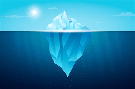 Iceberg Vectors & Illustrations for Free Download