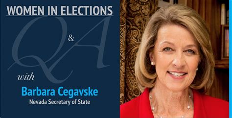 Women in Elections: Barbara Cegavske, Nevada Secretary of State | U.S ...