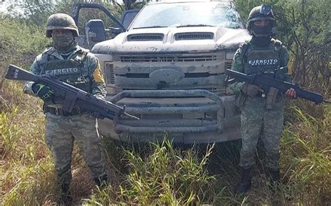 Descubren armamento exclusivo de grupo criminal en Tamaulipas| Telediario México