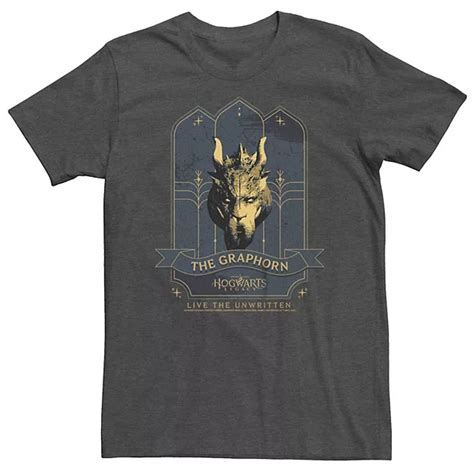 Bit & Tall Harry Potter Hogwarts Legacy Graphorn Fantastic Beast Portrait Tee