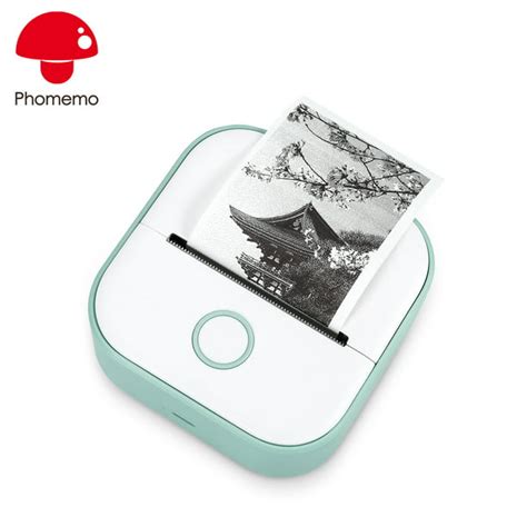 Phomemo T02 Thermal Portable Bluetooth Phone Pocket Printer, Mini Sticker Printer for DIY ...