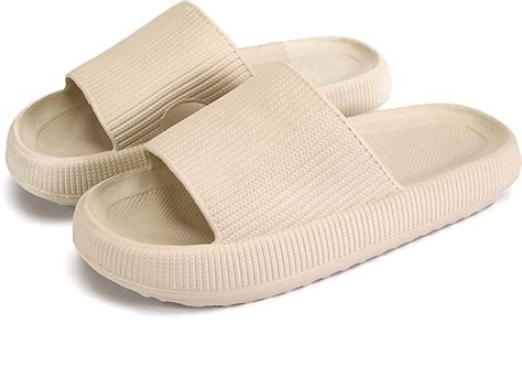 Pillow Slides Slippers in Biege | Shop the Pillow Slides on Amazon That ...