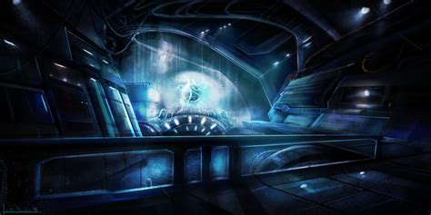 Sci-Fi Engine Room by KevsanLevsan on DeviantArt