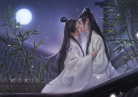 The Untamed HD, Lan Zhan, Wei Ying, Kiss, Lan Wangji, Wei Wuxian, HD ...