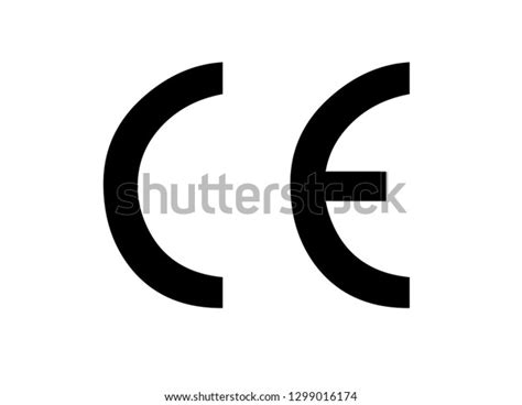 Ce Mark Symbol Certification Mark Vector Stock Vector (Royalty Free ...