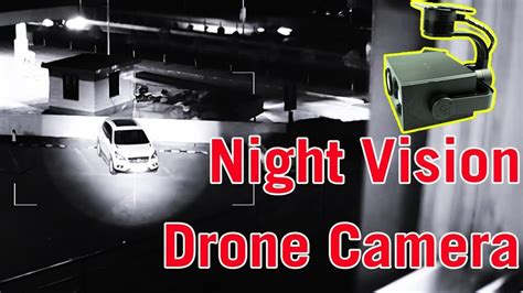 Sky Eye-12NLT IR laser Night Vision Zoom Camera For Drone - YouTube