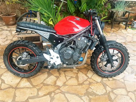 Honda cb500f Custom mod V-1.0 | Motos