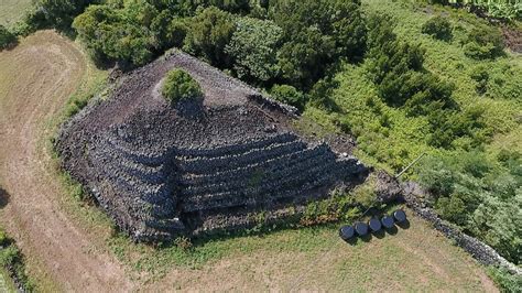 Basalt pyramid on Pico Island, Azores | Aerial view | Nera Stelliger | Flickr