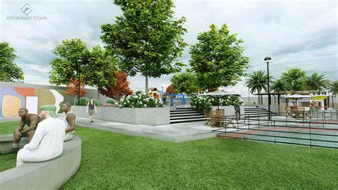 park and children playground design on Behance