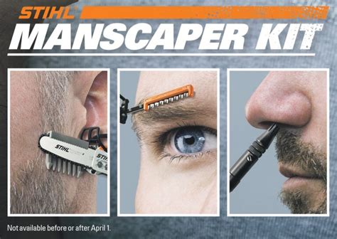 The STIHL Manscaper Kit: "From Landscaping To Manscaping"