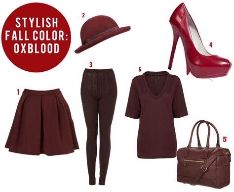 Stylish Fall Color Must Have: Oxblood | Stylelista Confessions