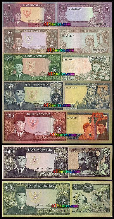 How Indonesian Bank Notes Have Changed Over The Past 70 Years | WowShack