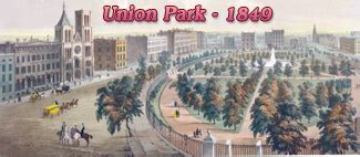 Union Square Park, Independence Flagstaff - 1952