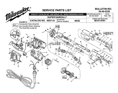 Buy Milwaukee 6527-21-(963D) Replacement Tool Parts | Milwaukee 6527-21 ...