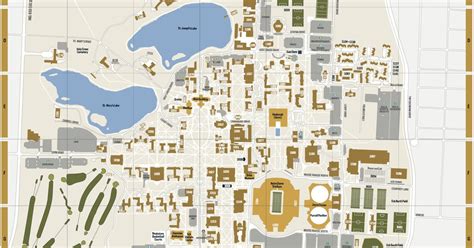 Notre Dame Campus Map Pdf | Draw A Topographic Map