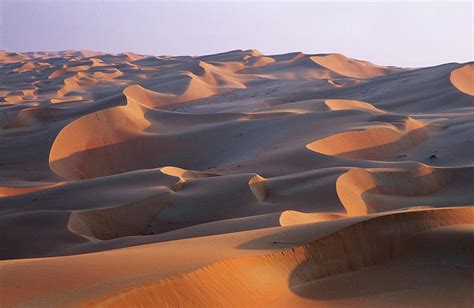 Sand Dunes In The Rub Al-khali, United Photograph by Martin Zwick - Pixels