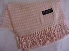 100% Cashmere Winter Scarf Scarve Scotland Warm Houndstooth Pink Wrap ...