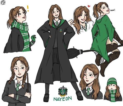 on Twitter: "🌜 TWICE x HOGWARTS AU 🌛" / Twitter Harry Potter Anime ...