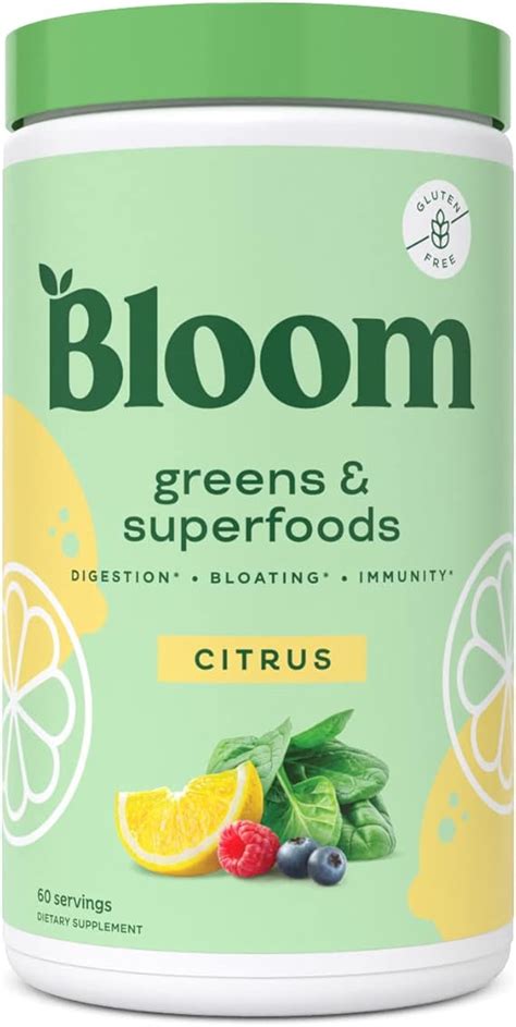 Amazon.com: Bloom Nutrition Green Superfood | Super Greens Powder Juice ...