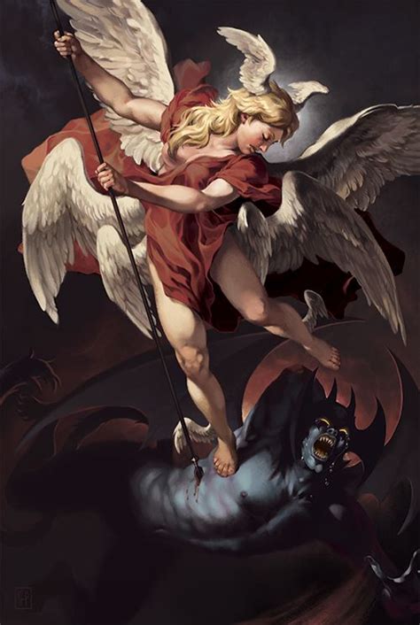 Devilman Crybaby - Satan Casting Down Devilman from Etherelle