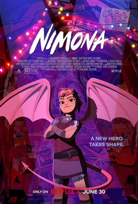 Official Poster for 'Nimona' : r/movies