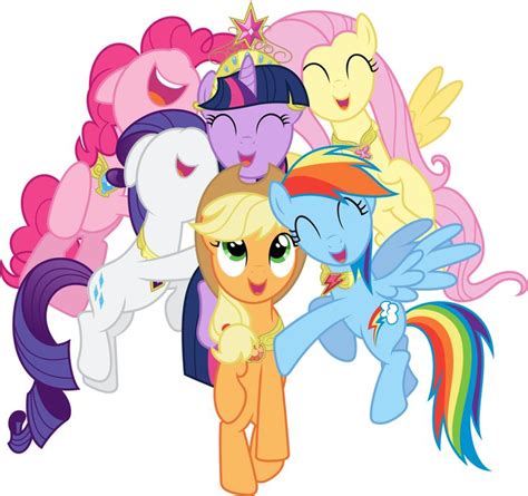 mane six hug by mehoep.deviantart.com on @deviantART | My little pony ...