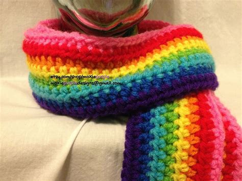 Rainbow & Cloud Scarf · A Novelty Scarf · Crochet on Cut Out + Keep