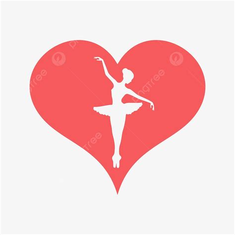 Vector Logo Design For Ballet School And Dance Studio Celebrating The Love Of Ballet Vector ...