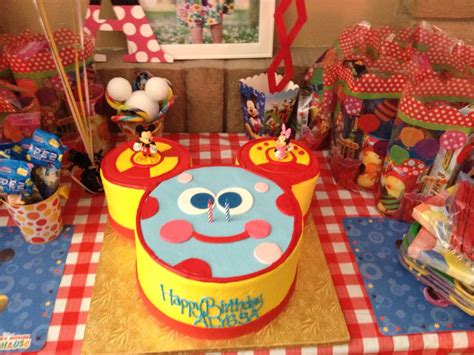 Oh Toodles cake | Mickey mouse birthday party, Mickey birthday party ...