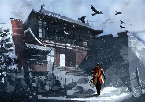 I did a study painting based on Sekiro concept art. Now i’m psyched for ...