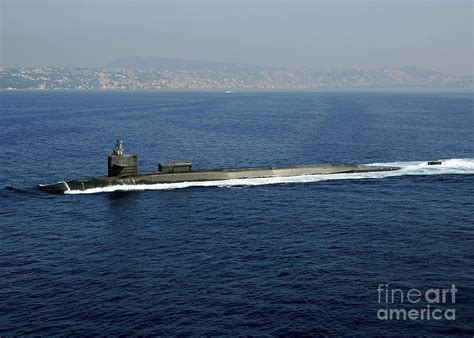 Guided-missile Submarine Uss Georgia Photograph by Stocktrek Images - Pixels