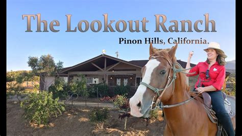 The Lookout Ranch | Pinon Hills, California Off MARKET - YouTube