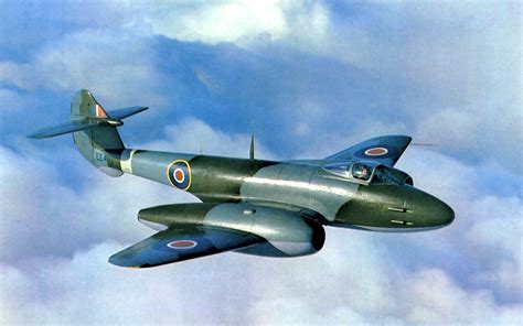 Gloster Meteor F3, 1945 | Photo; Charles E. Brown, via Fligh… | Flickr