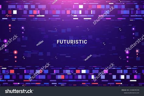 Futuristic Technology Dark Blue Background Stock Vector (Royalty Free) 2194878749 | Shutterstock