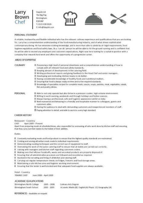 Chef job description – Artofit