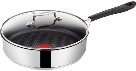 Tefal Jamie Oliver Everyday SS Saute Pan with lid 25 cm • Compare prices