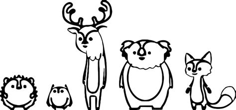 Nws Forestfriends Design Cartoonize Coloring Page - Wecoloringpage.com