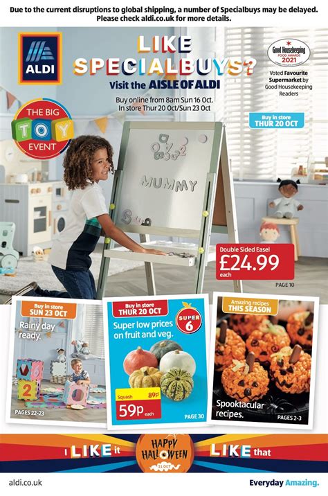 ALDI Specials 16 October 2022 | ALDI Offers This Week | Aldi Leaflet | UK