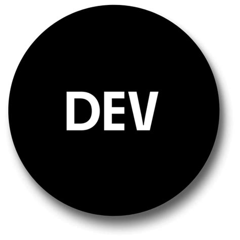 Dev Badge - Just Stickers : Just Stickers