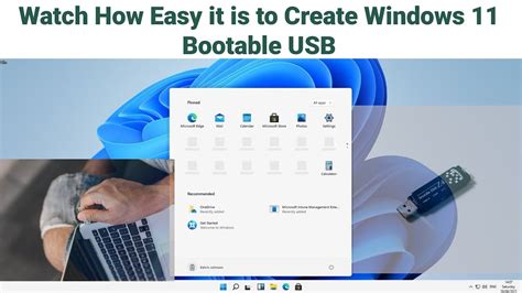 Watch How Easy it is to Create Windows 11 Bootable USB | Windows 11 Bootable USB Drive from ISO ...