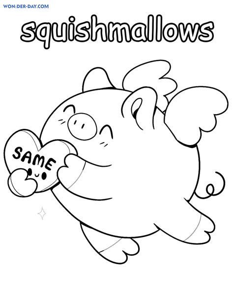 Squishmallows Coloring Pages - Coloring Home