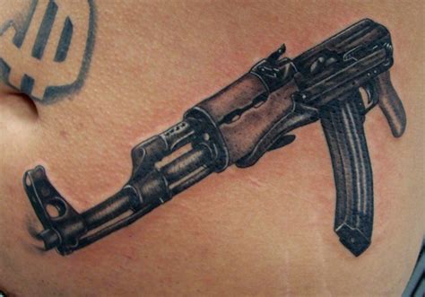 ak 47 by Steve Gibson : Tattoos