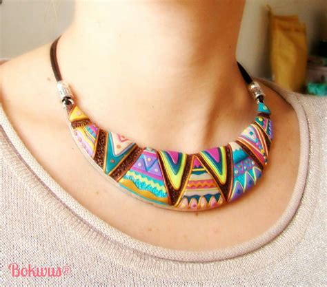 Polymer clay necklace ideas