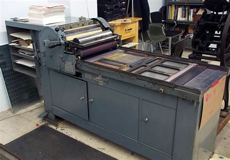 The Printing Process: Letterpress Printing