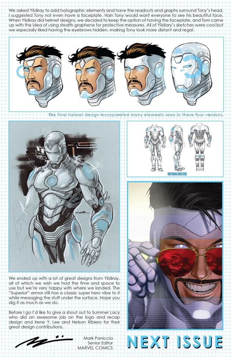 Superior Iron Man #2 suit design Marvel Characters Art, Marvel Comic Character, Marvel Comics ...