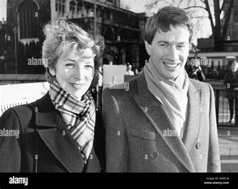 Michael portillo wife Black and White Stock Photos & Images - Alamy