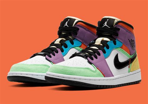 Air Jordan 1 Mid SE Multi CW1140-100 Release Date | SneakerNews.com