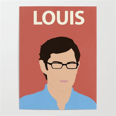 Louis Theroux Art Poster by IconicFaces | Society6